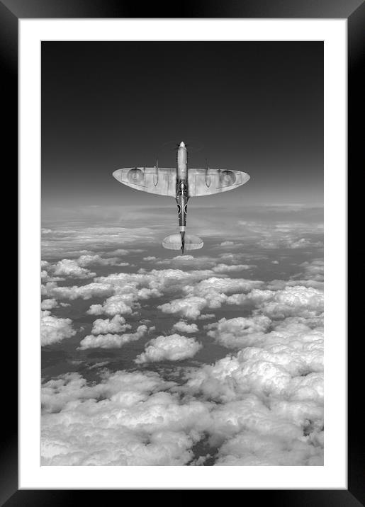 A cut above, B&W version Framed Mounted Print by Gary Eason