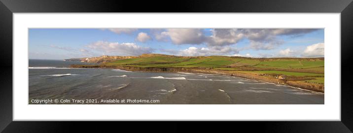 Kimmeridge Bay 2 Framed Mounted Print by Colin Tracy