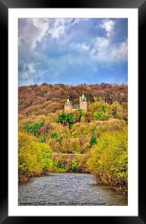 Castell Coch, Cardiff Framed Mounted Print by Rhodri Phillips