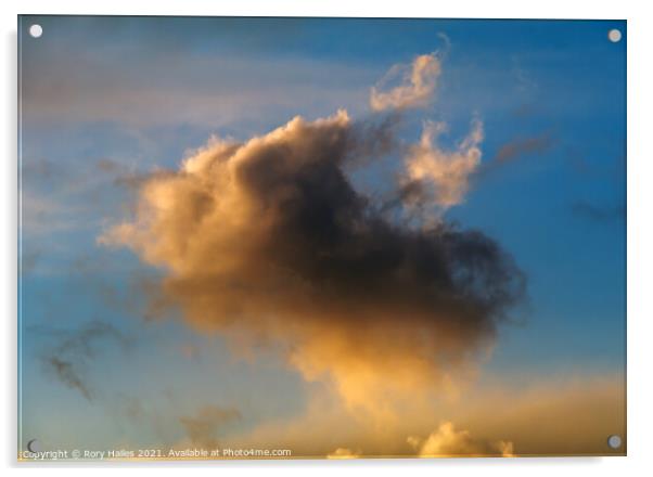 Cloud formation Acrylic by Rory Hailes