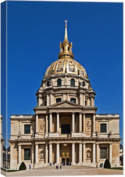 Hotel des Invalides, Paris Canvas Print by Joyce Storey