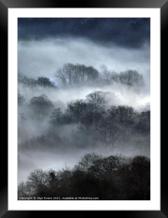 Winters morning. Framed Mounted Print by Glyn Evans