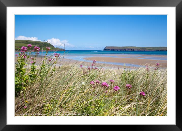 Padstow Pride In The Dunes Framed Mounted Print by Kate Whiston