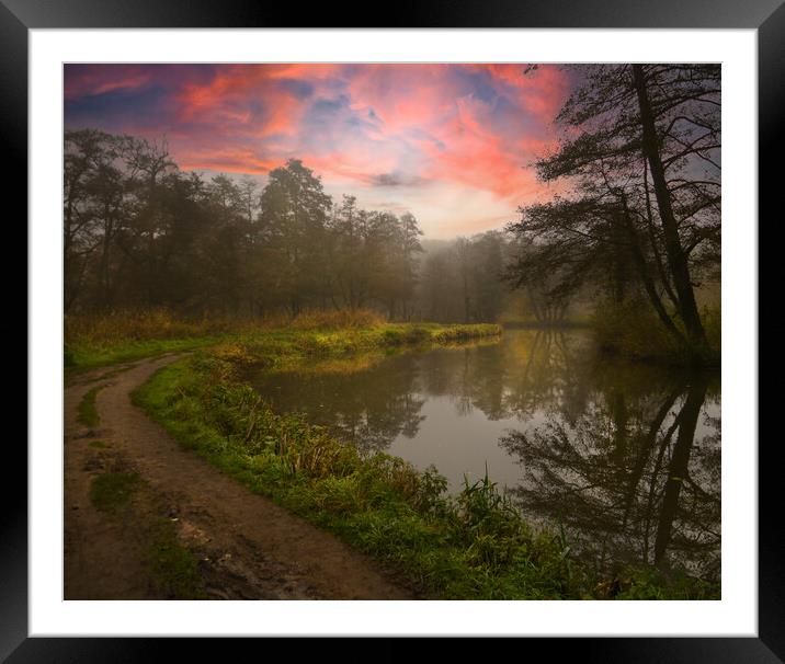 As the fog clears Framed Mounted Print by Dave Williams