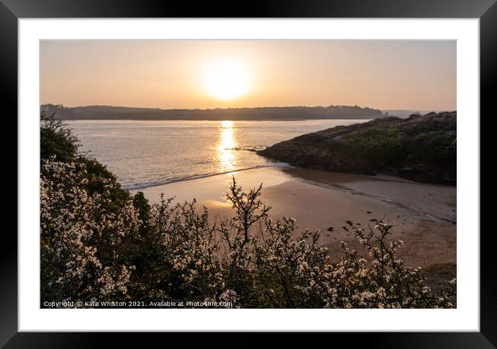 Sunrise over St Gerorge's Well Framed Mounted Print by Kate Whiston