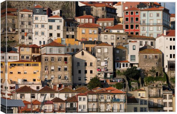Houses of Porto in Portugal Canvas Print by Artur Bogacki
