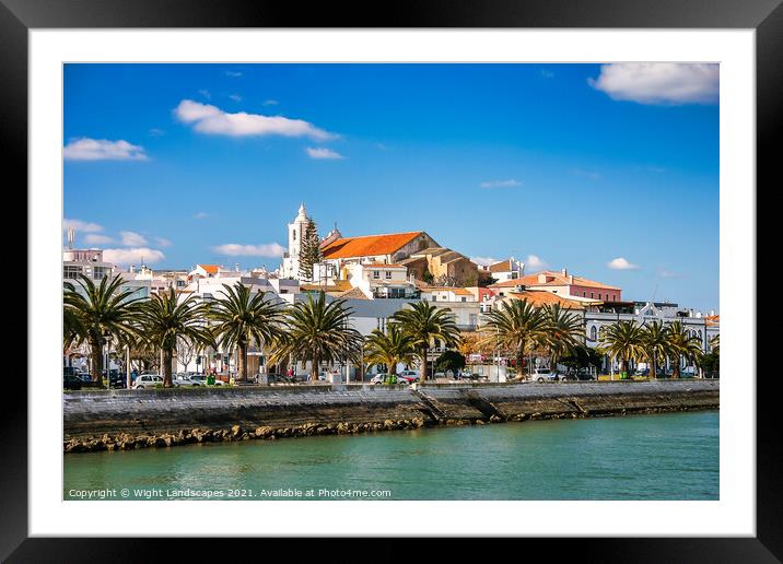 Lagos Algarve Portugal Framed Mounted Print by Wight Landscapes