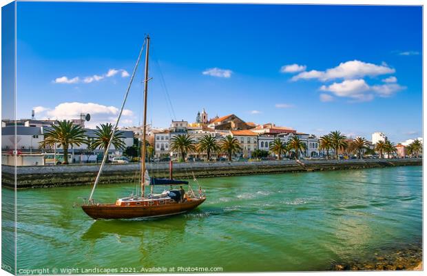 Lagos Portugal Canvas Print by Wight Landscapes