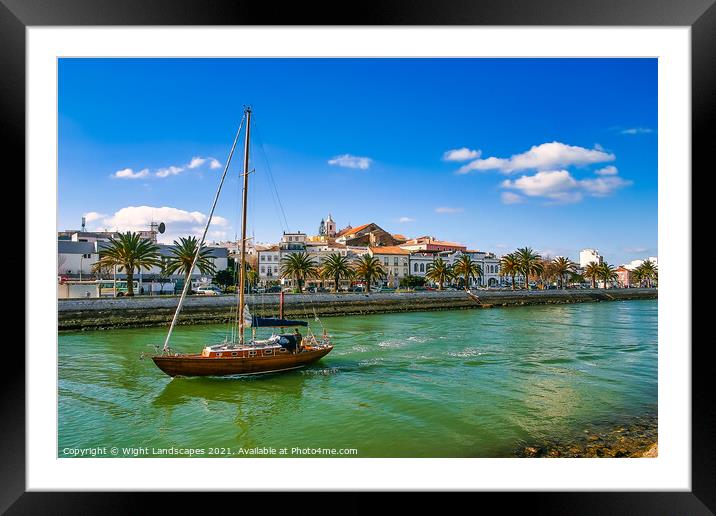 Lagos Portugal Framed Mounted Print by Wight Landscapes