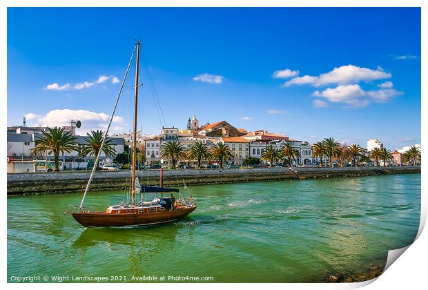Lagos Portugal Print by Wight Landscapes