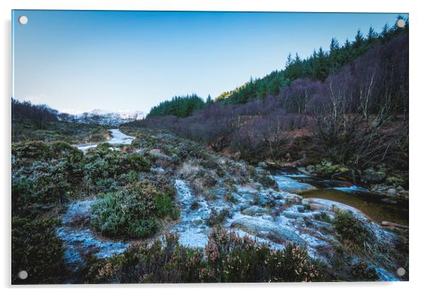 N'erday in North Glen Sannox Acrylic by David Brookens