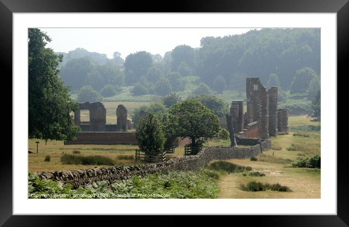Bradgate House in the summer  Framed Mounted Print by Liann Whorwood