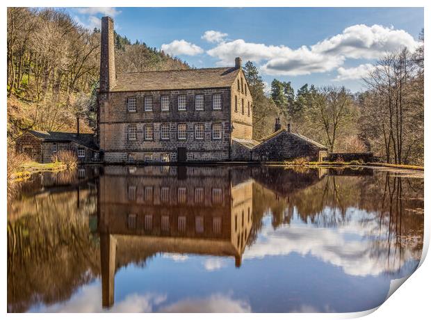 Gibson Mill at Hardcastle Crags  Print by Tony Keogh