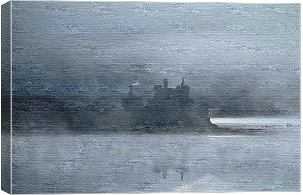 Kilchurn Castle Canvas Print by Gilbert Hurree