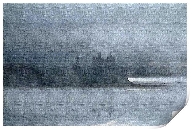 Kilchurn Castle Print by Gilbert Hurree