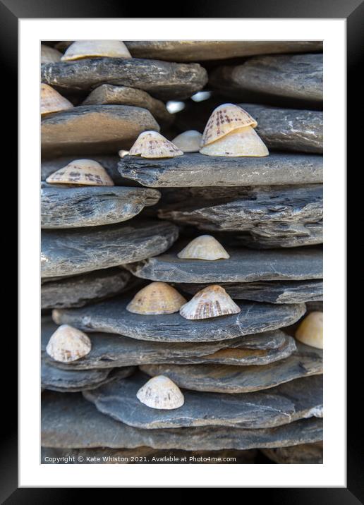 Limpet Tower Framed Mounted Print by Kate Whiston