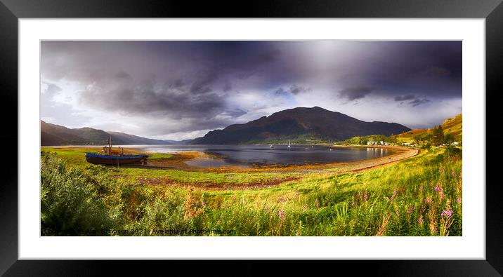 Loch Duich Framed Mounted Print by Alan Simpson