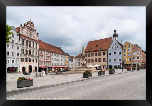 Landsberg Am Lech Framed Print by Sarah Smith