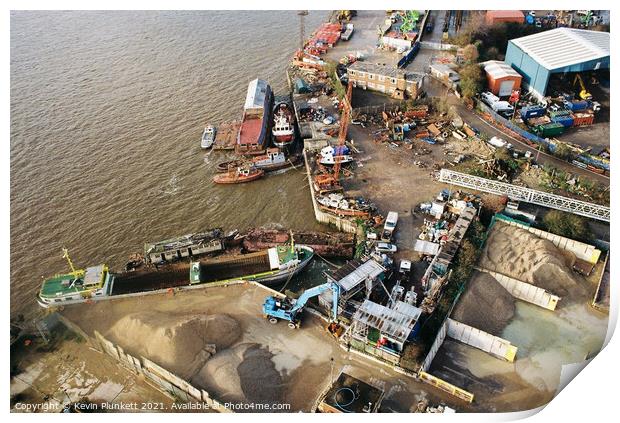 Silvertown, London Print by Kevin Plunkett