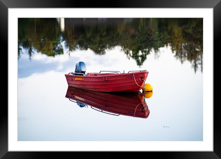 Still waters Framed Mounted Print by James Catley