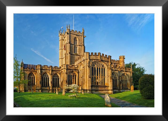 St Bartholomew's Church, Crewkerne Framed Mounted Print by Darren Galpin