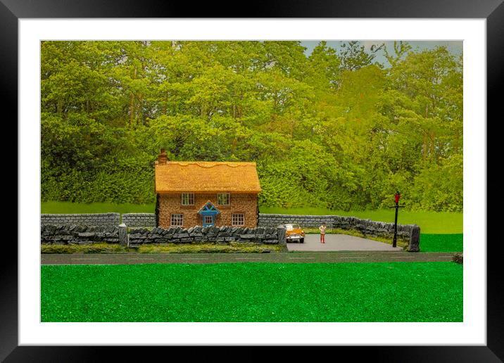 The Whores Cottage Framed Mounted Print by Steve Purnell
