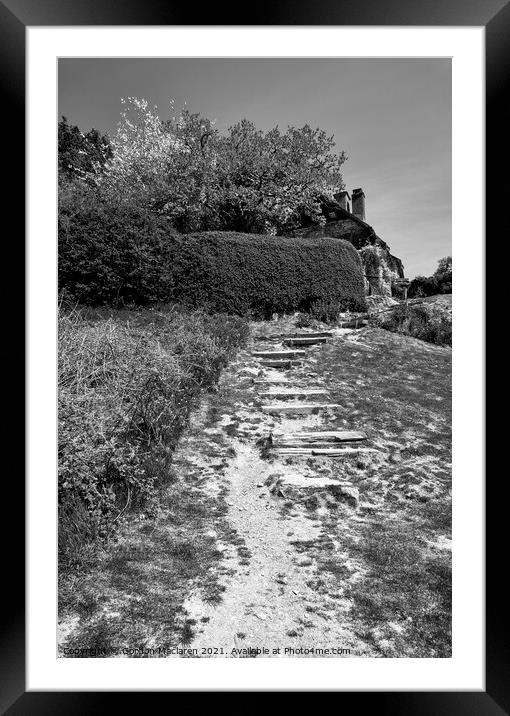 Exmoor Cottage Framed Mounted Print by Gordon Maclaren