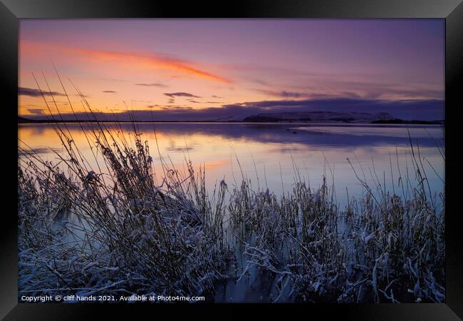 Loch Leven sunrise, scotland. Framed Print by Scotland's Scenery