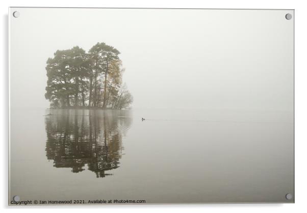 Early Morning Peace At Loch Tay, Scotland Acrylic by Ian Homewood