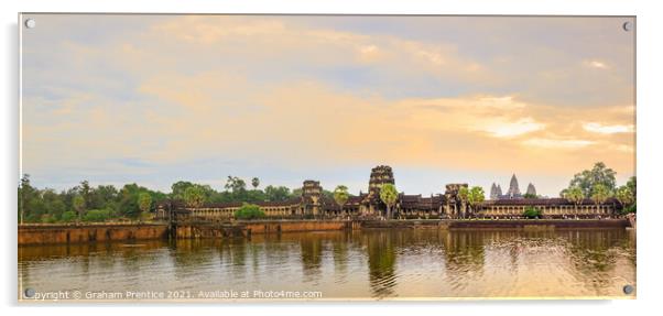 Angkor Wat Acrylic by Graham Prentice