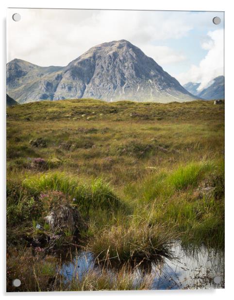 Pool at Glencoe Acrylic by Samuel Kerr