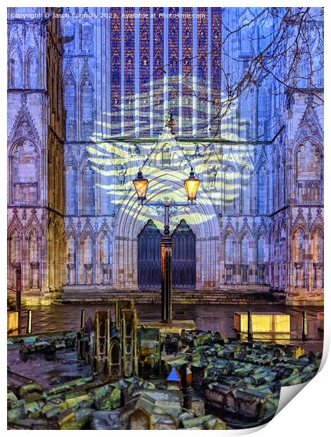 York Minster Light. Print by Jason Connolly