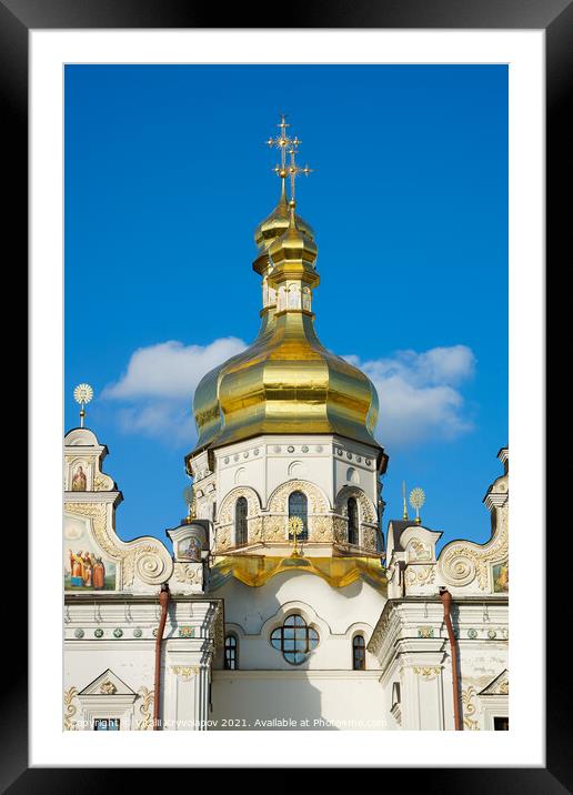 Cathedral of the Assumption of the Blessed Virgin  Framed Mounted Print by Vitalii Kryvolapov