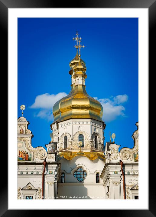 Eastern Orthodox Church Framed Mounted Print by Vitalii Kryvolapov