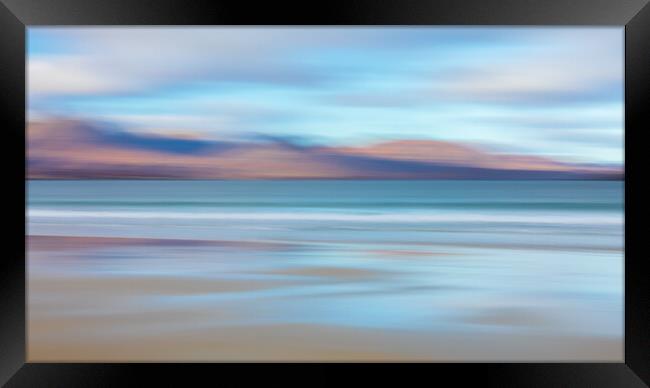 Luskentyre Beach ICM Framed Print by Phil Durkin DPAGB BPE4