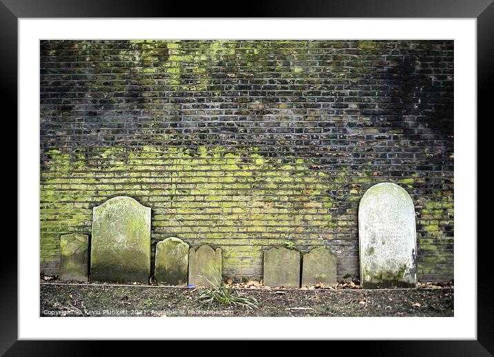 The Forgotten. Old Wapping. Framed Mounted Print by Kevin Plunkett