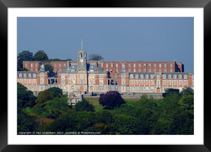 Britannia Royal Naval College Framed Mounted Print by Paul Chambers