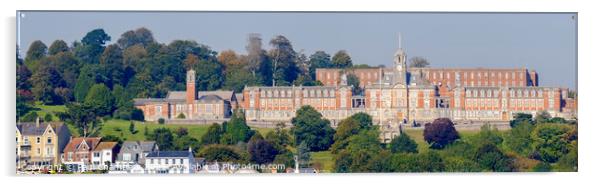 Britannia Royal Naval College Acrylic by Paul Chambers