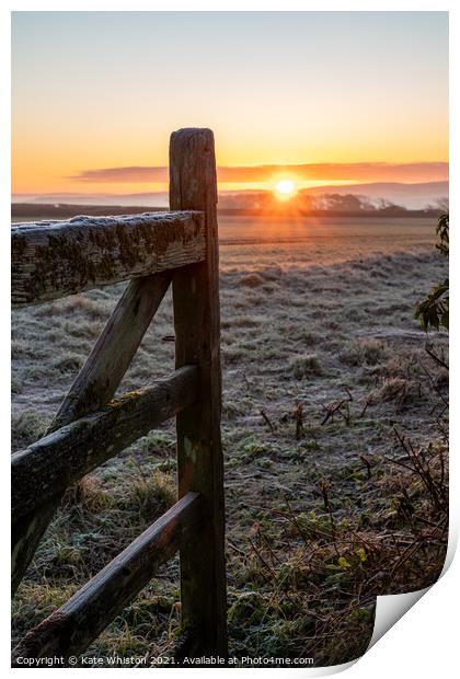 Gate To The Sun Print by Kate Whiston