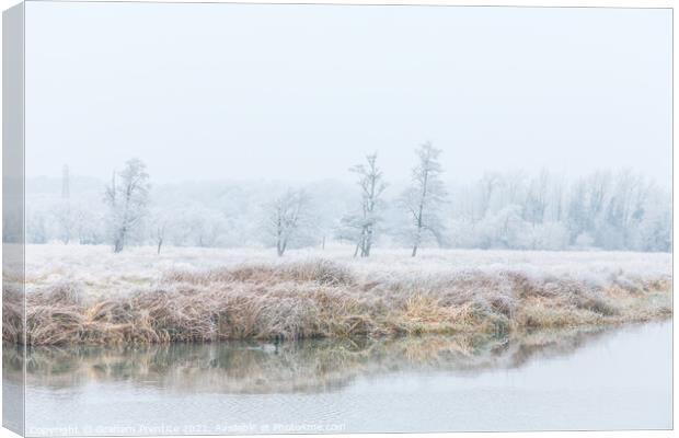 Frosty Morning Canvas Print by Graham Prentice