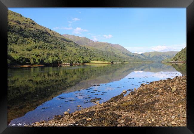 Loch Leven, Caolasnacon, Lochaber, Scotland Framed Print by Imladris 