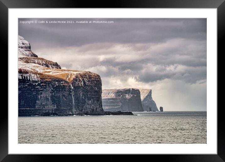 Eysturoy, Faroe Islands Framed Mounted Print by Colin & Linda McKie