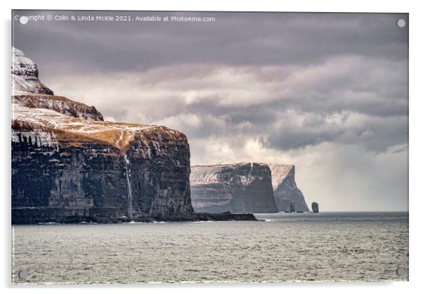 Eysturoy, Faroe Islands Acrylic by Colin & Linda McKie