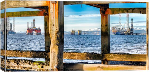 Cromarty Firth Canvas Print by Alan Simpson