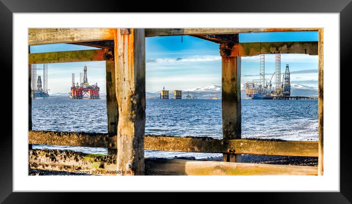 Cromarty Firth Framed Mounted Print by Alan Simpson