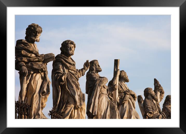 Apostles at Church of St. Peter and Paul in Krakow Framed Mounted Print by Artur Bogacki