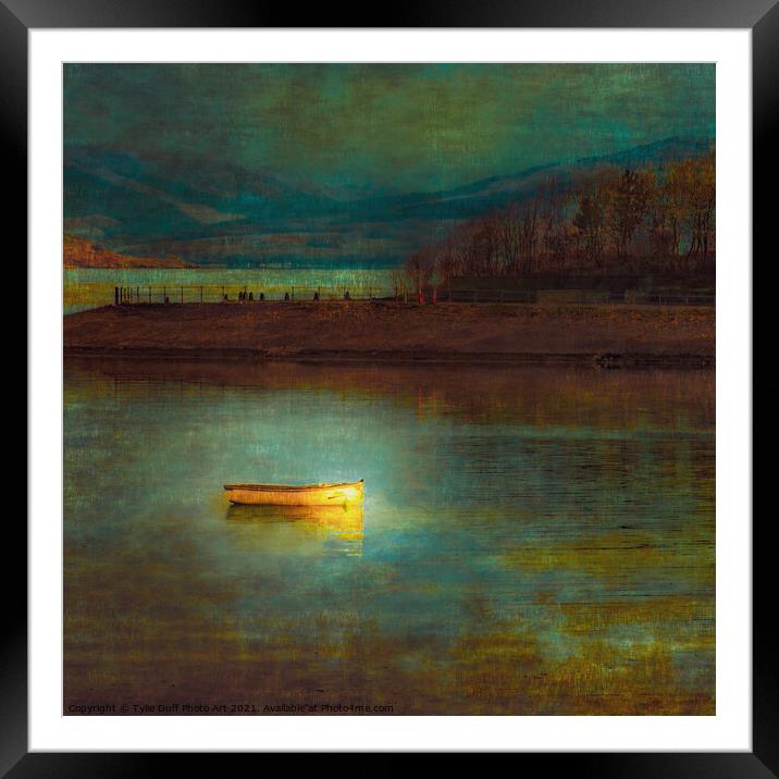Moonlight On Fairlie Bay Framed Mounted Print by Tylie Duff Photo Art
