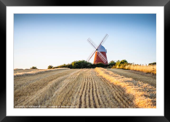 Halnaker Windmill, West Sussex, UK Framed Mounted Print by KB Photo