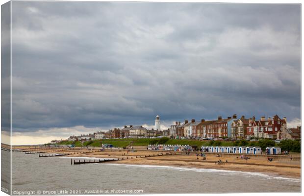 Southwold View Canvas Print by Bruce Little