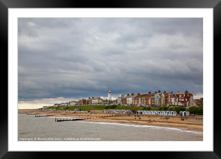 Southwold View Framed Mounted Print by Bruce Little